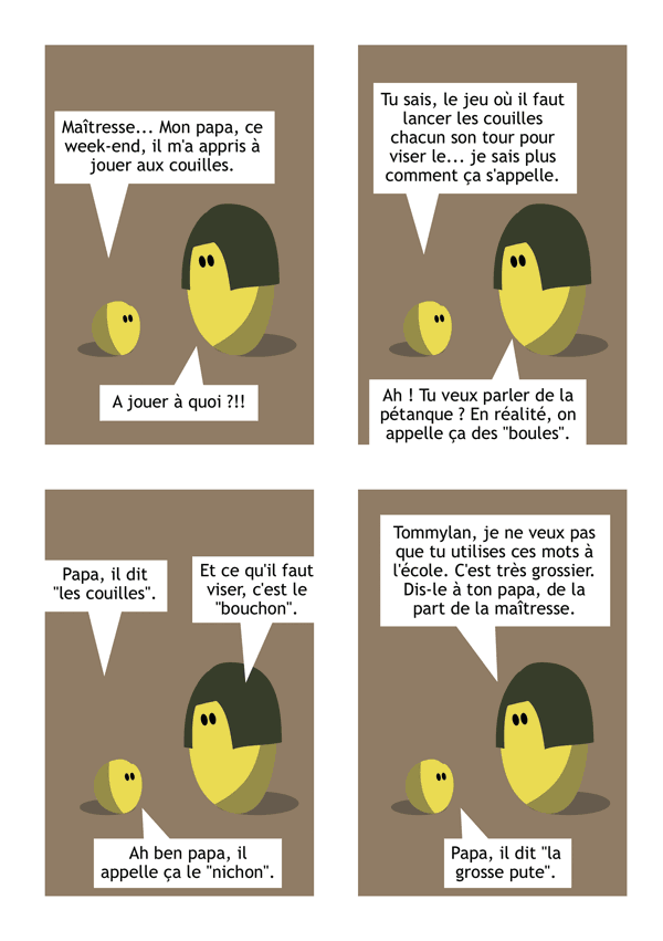 Question de vocabulaire